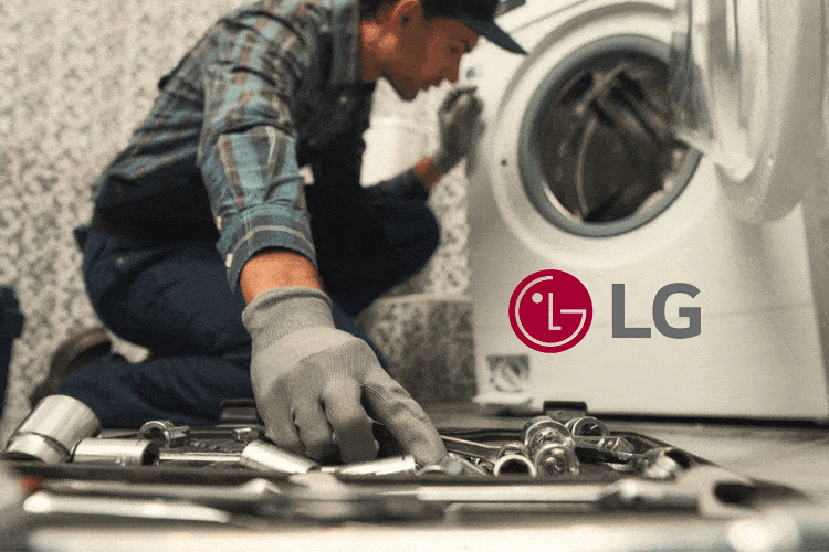 ارور یا کد خطایی DE لباسشویی ال جی